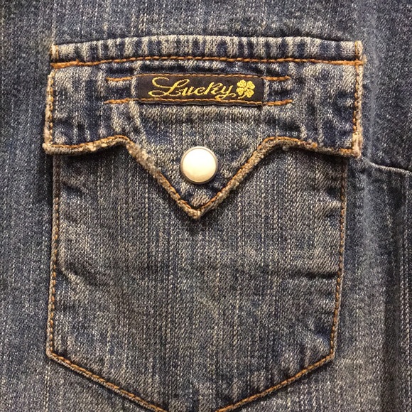 Lucky Brand Denim shirt - Picture 4 of 7